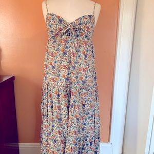 J Crew Liberty floral print summer dress.